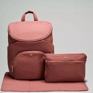 Lululemon New Parent Backpack in Spiced Chai